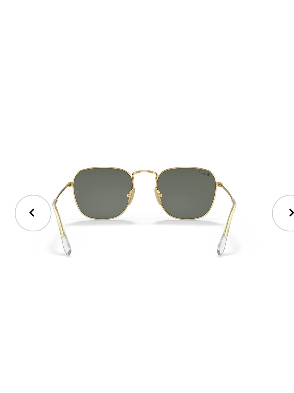 Ray-Ban Men’s Or Women Black Lens Gold Frame Hexagonal Sunglasses - Picture 4 of 7